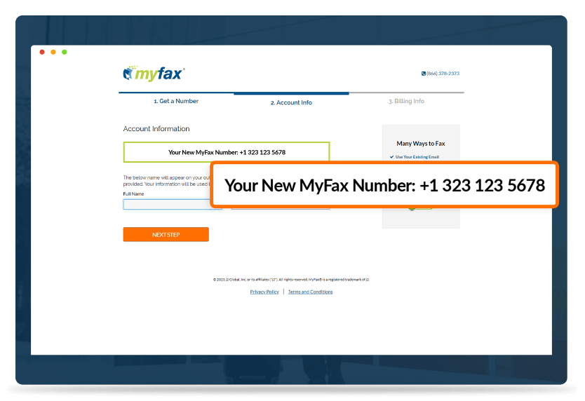 how to figure out what your fax number is